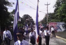 Cultura y tradición en desfile patrio de Ometepe