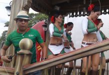 Vistoso desfile hípico en Mateare
