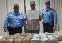 Honduras: Detienen a hombre con 30 paquetes de drogas