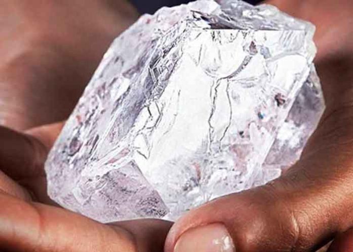 diamante botsuana, anuncio, hallazgo, tercer diamante, gobierno, gema,