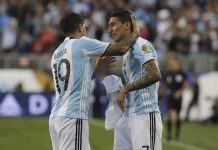 Sin Messi, Argentina vence 2-1 a Chile