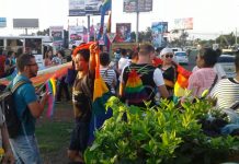 LGTBI marcha contra atentado en disco gay de Orlando, EE.UU