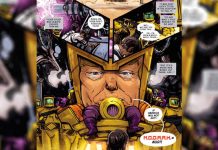 Trump debuta como villano de cómic