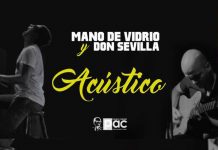 Don Sevilla y Mano de Vidrio en toque acústico