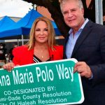 florida, homenaje, calle, dra ana maria polo, abogada, video,