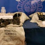 espana, portugal, incautacion, cocaina, camuflaje, carbon vegetal,