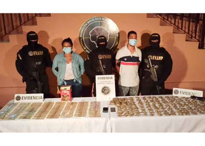 honduras, detencion, pareja, vinculacion, mara salvatrucha, droga,