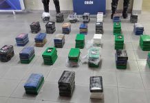 Incautan 1,213 kilos de cocaína en Panamá