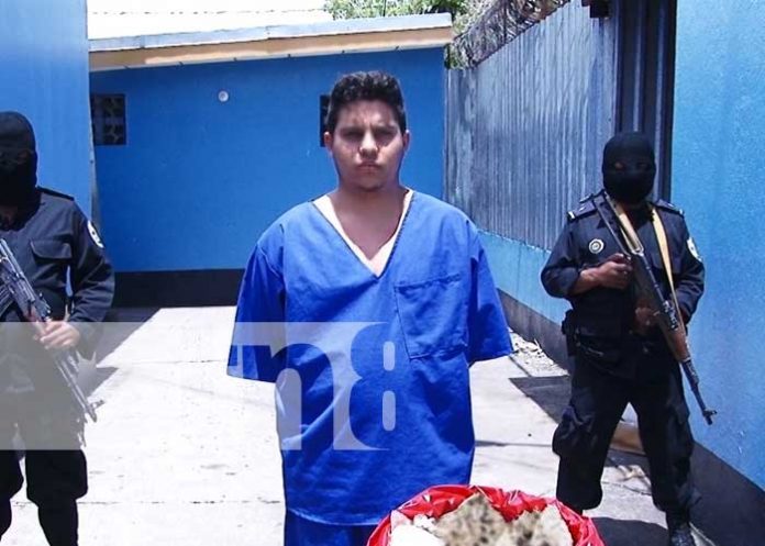 nicaragua, drogas, matagalpa, captura, policia, cocaina, marihuana,