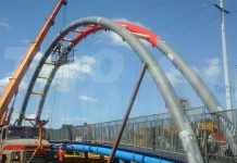 Puente Peatonal de Rubenia casi listo