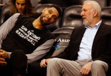 Popovich se despide de Tim Duncan