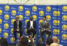 Durant oficializa contrato por 2 años con los Warriors