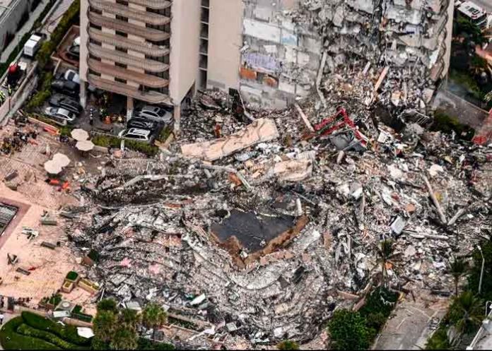 estados unidos, cuatro muertos, heridos, desaparecidos, derrumbe, edificio,