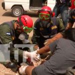 nicaragua, managua, Sinapred, ejercicio de multiamenazas,