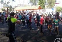 Promueven salud con ejercicios