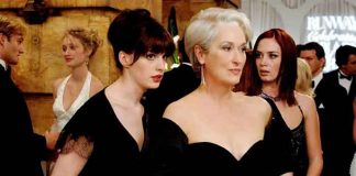 cine, reencuentro, elenco, el diablo viste a la moda, pelicula, redes sociales,