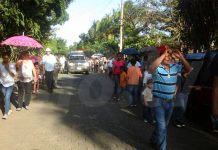 Despiden a niña que murió a machetazos en La Concepción