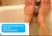 Papá no sabía usar Snapchat y le envía pornofoto a su hija