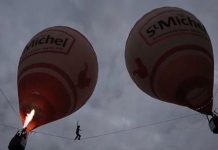 Muere un equilibrista francés al caer de 30 metros de altura