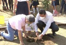 Impulsan jornada ecológica en colegio Japón en Managua nicaragua, japon, embajador, arboles,
