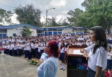 Estudiantes conmemoran a Benjamín Zeledón