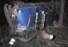 Managua: Esquivar un perro casi le provoca la muerte