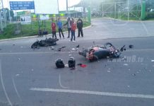 Estelí: Accidente en moto deja tres lesionados