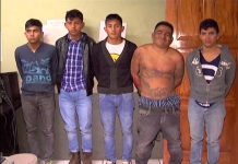 Capturan a cinco pandilleros extorsionistas en Guatemala