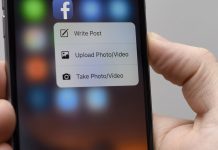 Facebook actualiza su aplicación para iOS con nuevas características Touch 3D