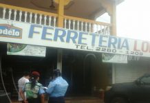 Ladrones arrasan con ferretería de Managua