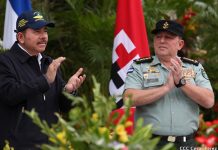 Presidente encabeza celebración del 37 Aniversario de la Fuerza Aérea de Nicaragua