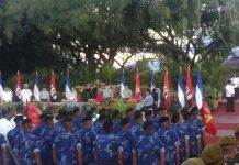 Inicia acto del 36 aniversario de la Fuerza Naval