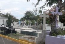 Profanan tumbas en Cementerio General de Managua