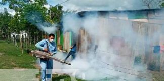 nicaragua, fumigacion, salud, matiguas, minsa,