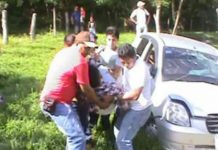 Un lesionado de gravedad por colisión con un furgón