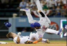 Dodgers vencieron a Mets y Tejada sufrió fractura