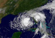 Depresión tropical avanza hacia el golfo de México