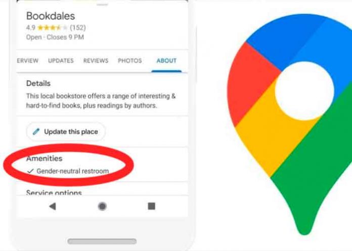 tecnología, Google Maps, establecimientos, género neutro,