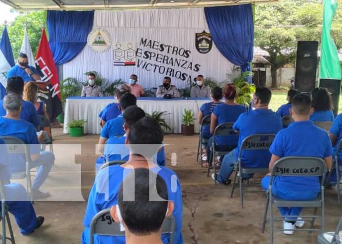 nicaragua, granada, sistema penitenciario, educacion, dia del maestro, libertad,