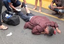 Managua: Fuerte Choque entre motociclistas