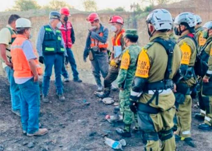 mexico, cuerpo, trabajador, mina,