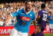 Higuaín anota en triunfo de Napoli sobre la Fiorentina