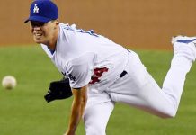 Dodgers ganan 1-0 a Gigantes con un firme Hill
