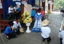 Rinden homenaje a Sandino con bailes y dramatización