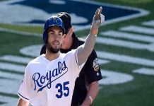 Gana la Americana, con jonrones de Hosmer y Pérez