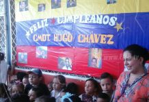 Mañana recreativa en homenaje a Hugo Chávez