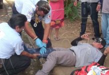 Camión levanta a motociclista por Rotonda Cristo Rey
