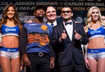 Abren toda la Arena Garden para el pesaje Floyd-Maidana