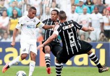 Corinthians derrota a Santos en regreso de Robinho