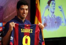 Barcelona presento a Suárez